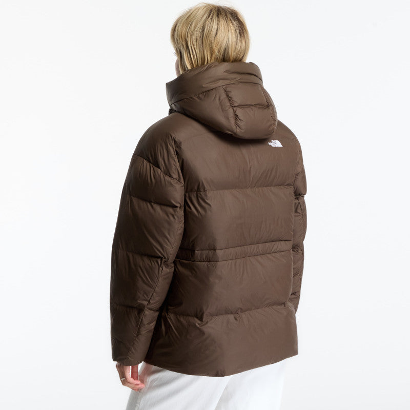 puchowa The North Face Puffer Oversized Jacket Dark Chestnut