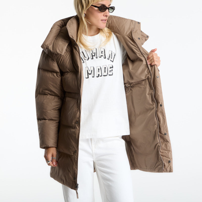 puchowa The North Face Puffer Oversize Parka Garnet