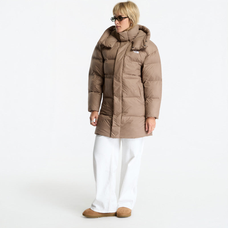 puchowa The North Face Puffer Oversize Parka Garnet