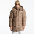puchowa The North Face Puffer Oversize Parka Garnet