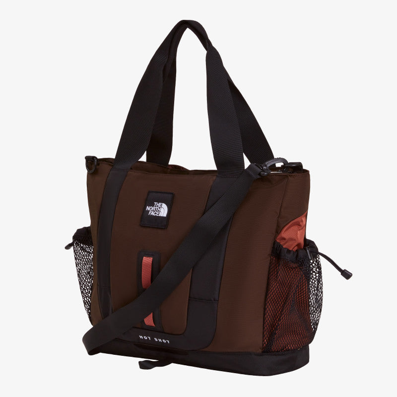 The North Face Hot Shot Tote Dark Chestnut/ Cumulus Cloud