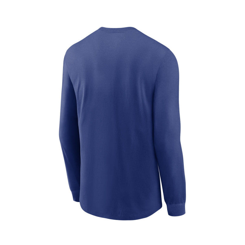 Nike MLB Men's Sleeve Repeater Cotton Tee Longsleeve Los Angeles Dodgers