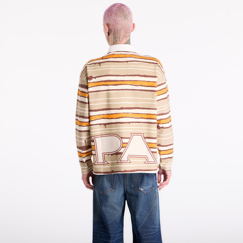 Napapijri x PDF Long-Sleeved Polo Shirt Multicolour SNO