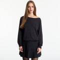 MC2 Saint Barth Naty Merino Top Charcoal