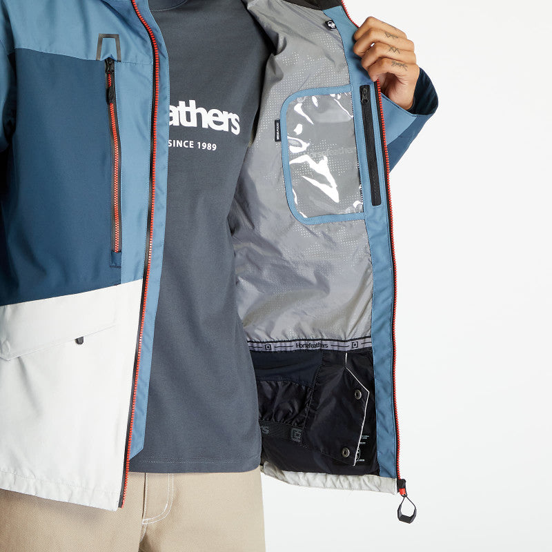 Horsefeathers Halen II Shell Jacket Blue Mirage