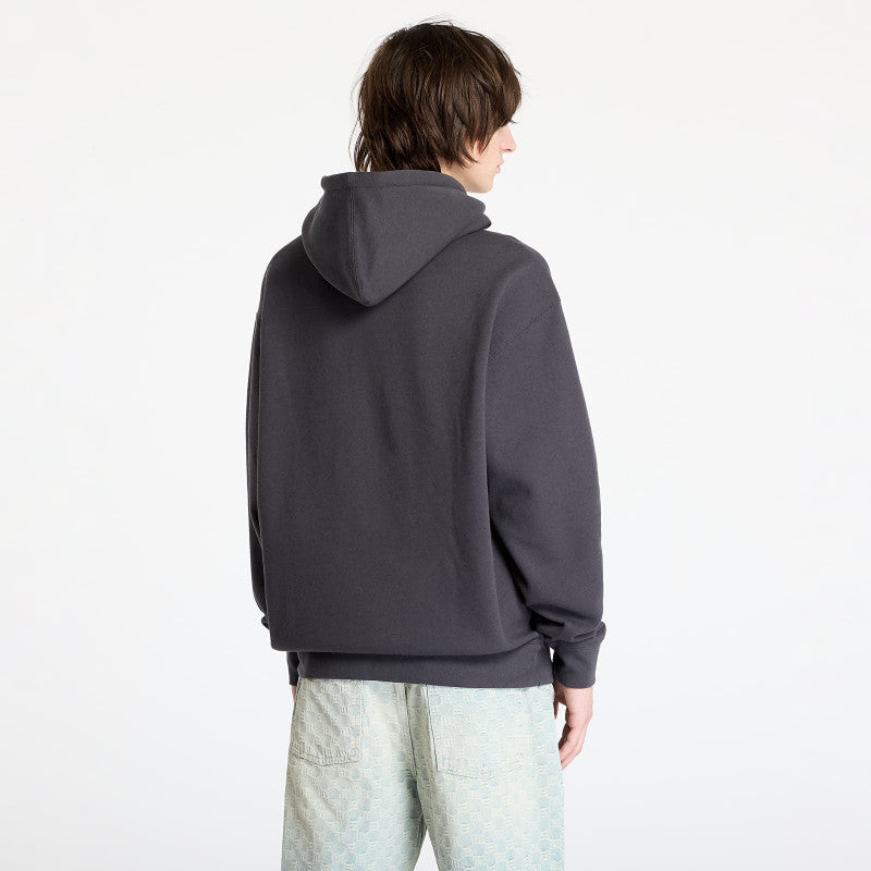 PLEASURES Satisfaction Hoodie Asphalt