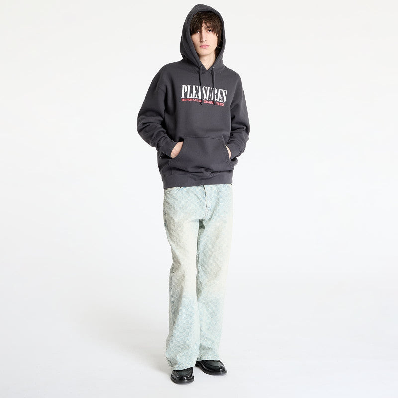PLEASURES Satisfaction Hoodie Asphalt