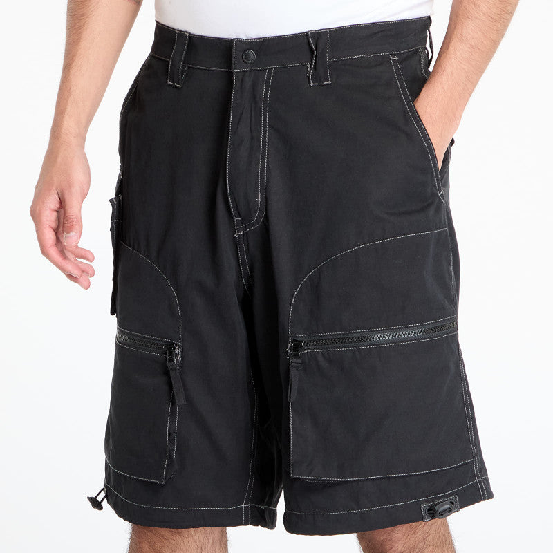PLEASURES Raider Cargo Shorts Black