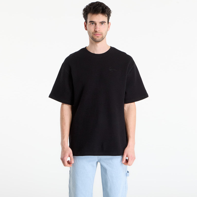 Karl Kani Signature Waffle T-Shirt Black