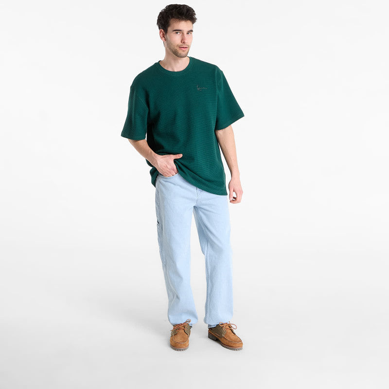 Karl Kani Signature Waffle T-Shirt Green