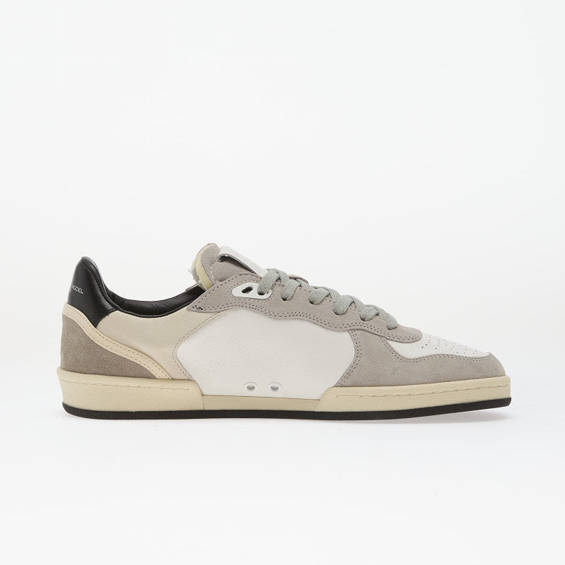 Philippe Model Pgal Low Man Veau Daim/ Blanc Noir