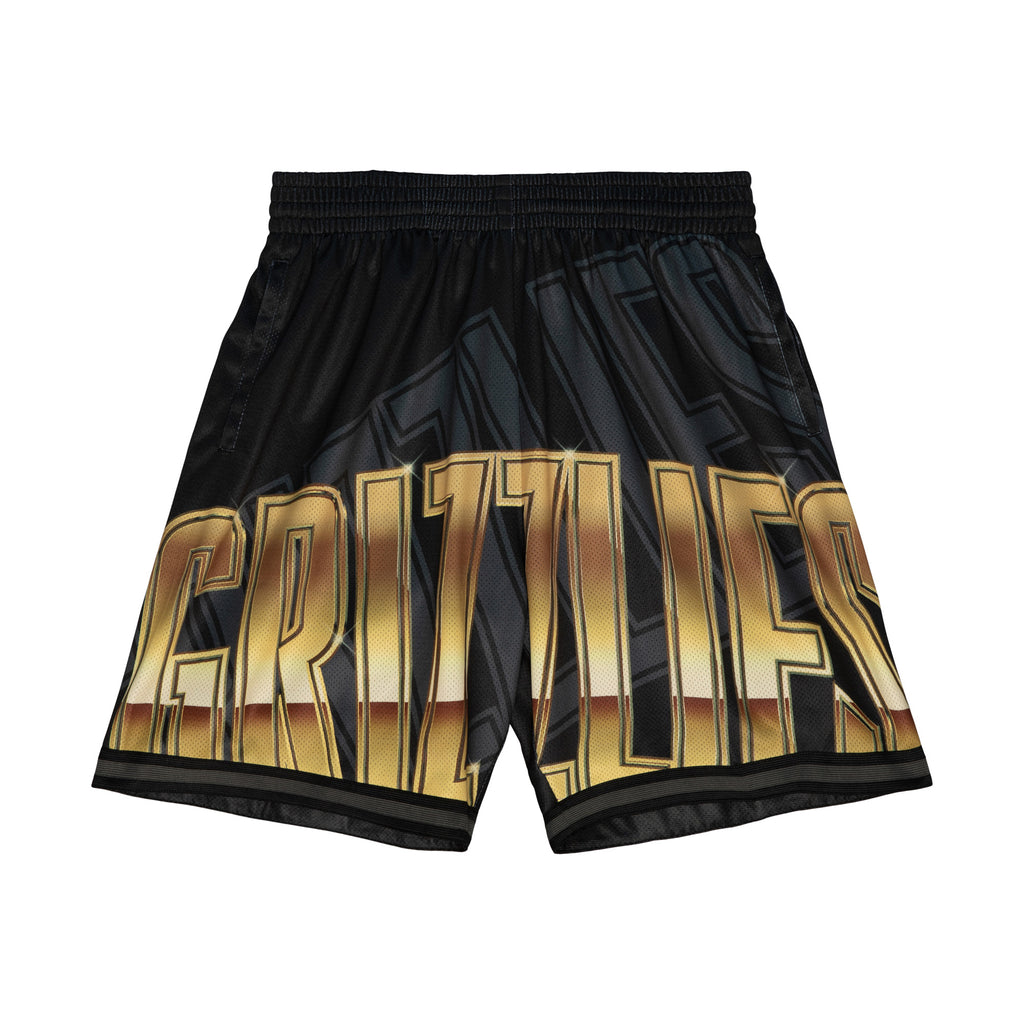 Mitchell & Ness NBA Big Face 4.0 Fashion Short Vancouver Grizzlies Black