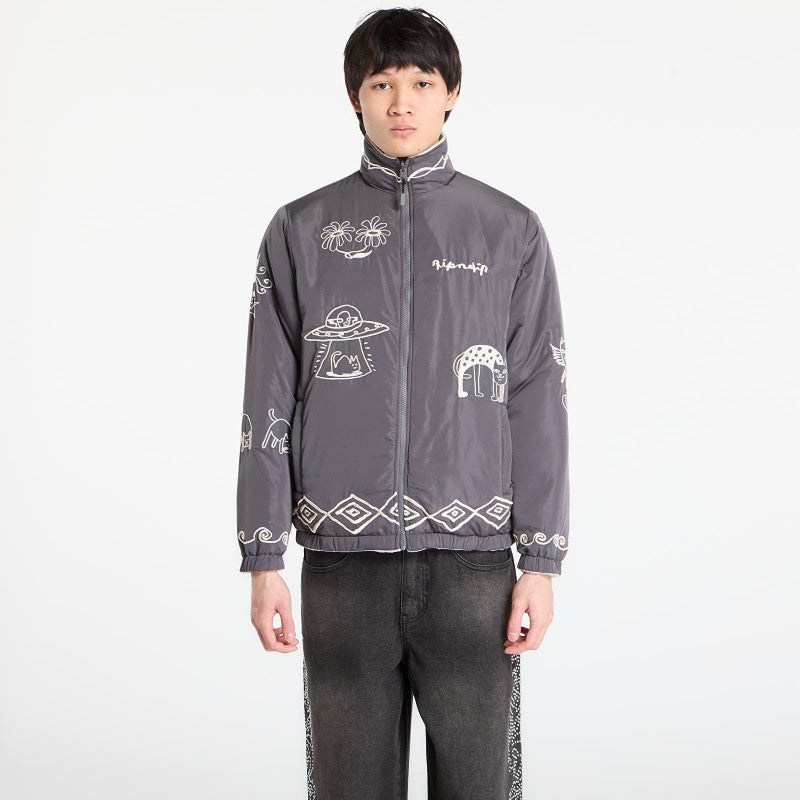 RIPNDIP Blonded Reversible Jacket Black