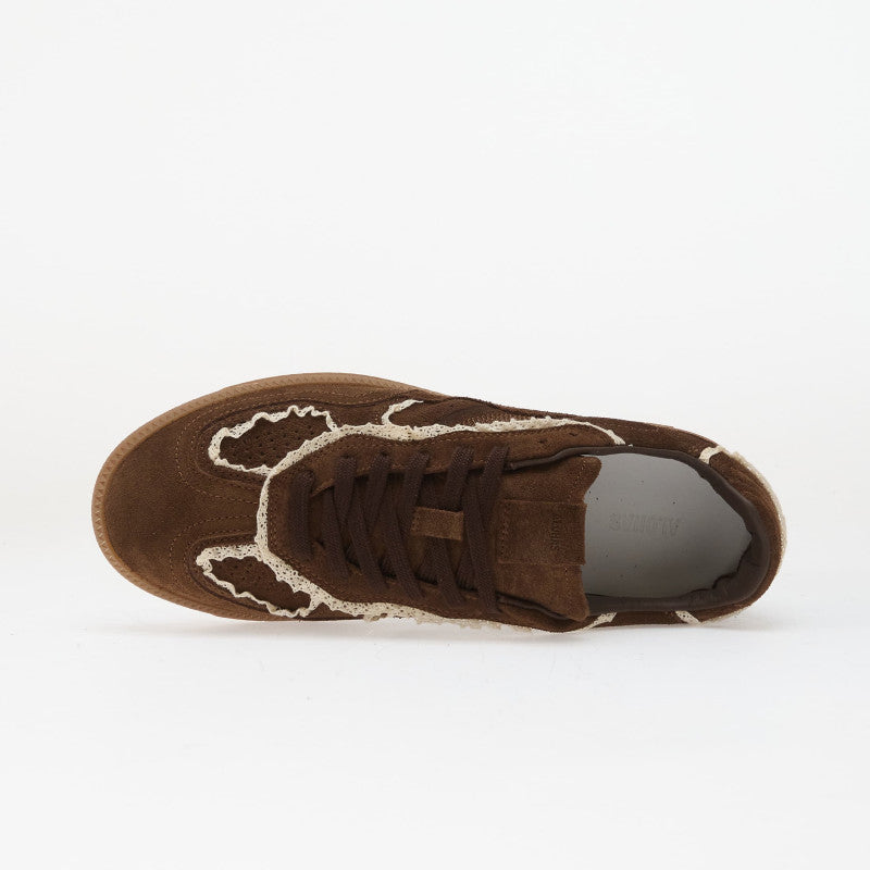Alohas Tb.490 Crochet Chocolate Leather Sneakers Chocolate Brown