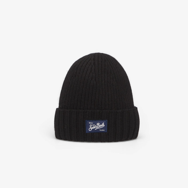 MC2 Saint Barth Sheldon Beanie Black