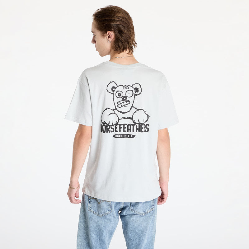 Horsefeathers Teddy T-Shirt Cement