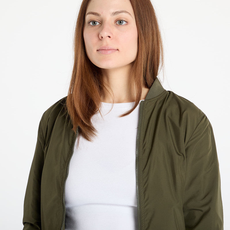 Urban Classics Ladies Light Bomber Jacket Green