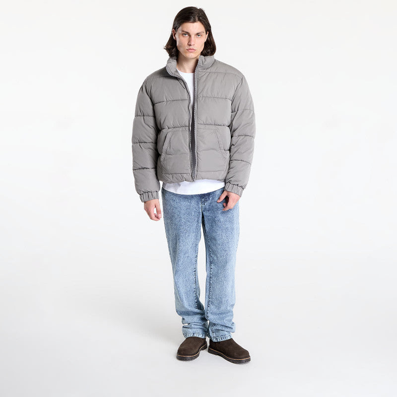 Urban Classics Cropped Puffer Jacket Grey
