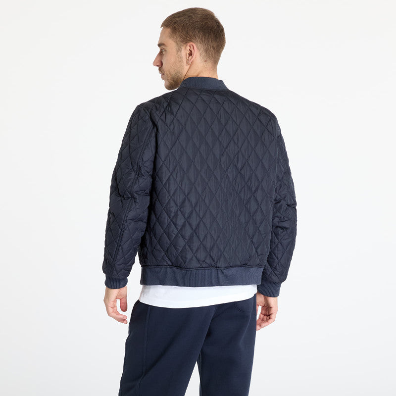 Urban Classics Diamond Quilt Nylon Jacket Navy