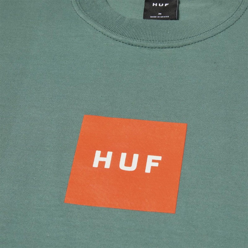 HUF Essentials Set Box Logo T-Shirt Sage