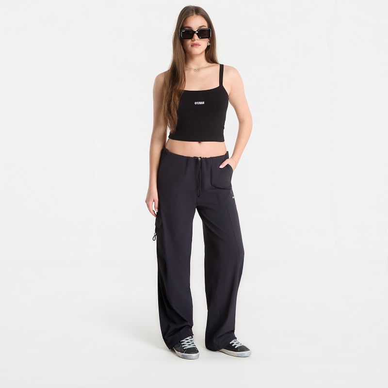 GUESS Nat Cargo Pants Jet Black