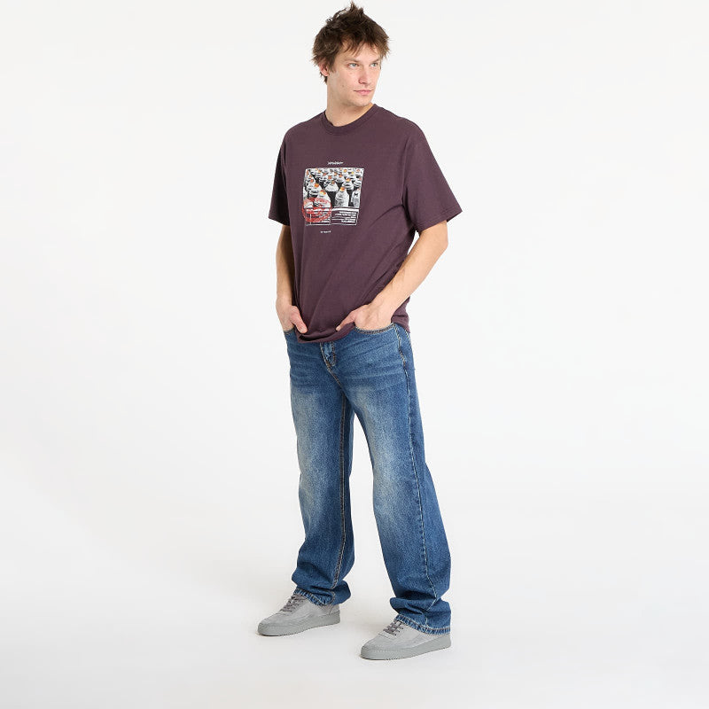 Vans Style Tips SS Tee Dark Port