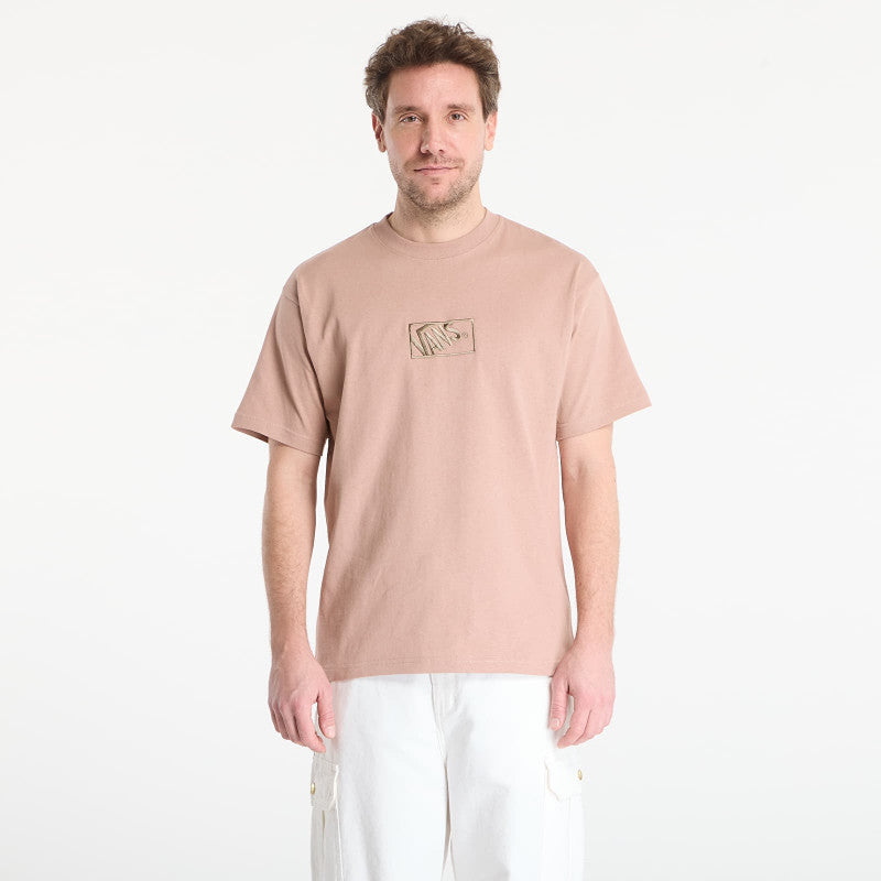 Vans Blocked Box Loose SS T-Shirt Warm Taupe