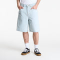 Vans Check-5 Baggy Denim Shorts Blue Ice