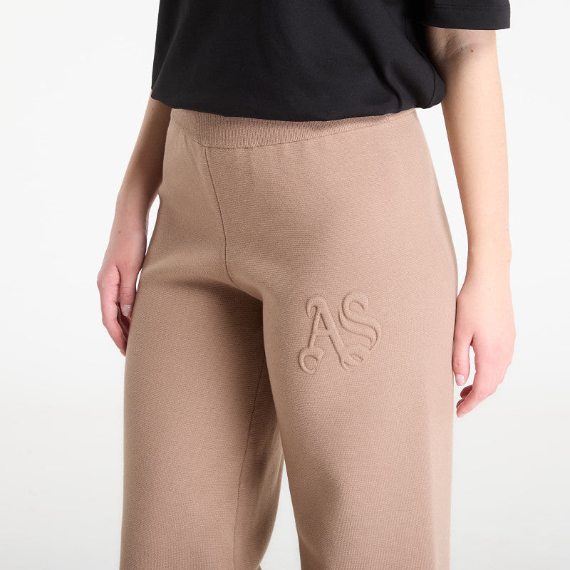 AllSaints Sonny Knit Trouser Pine Bark Brown