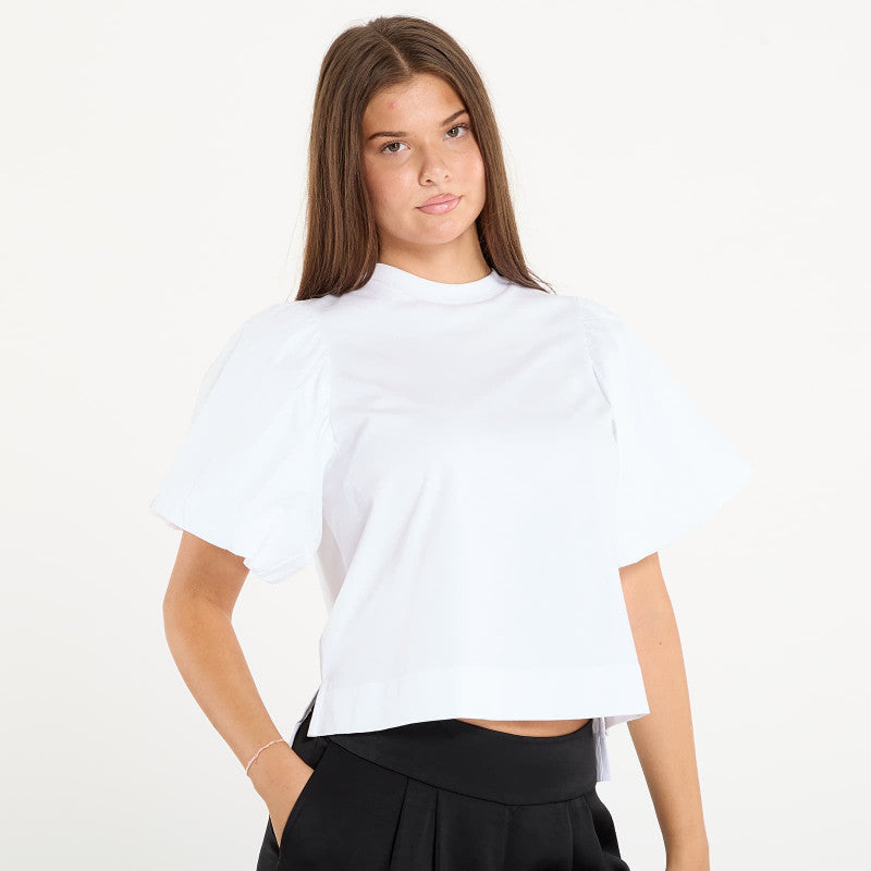 AllSaints Jess Tee Optic White
