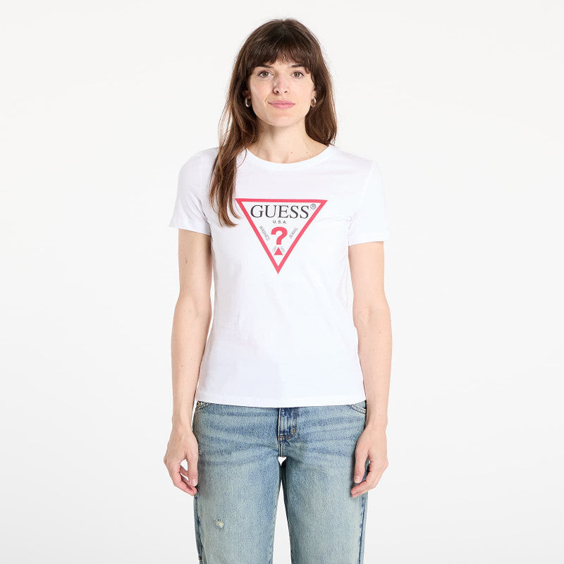 Guess Originals Ss Cn Original Tee White