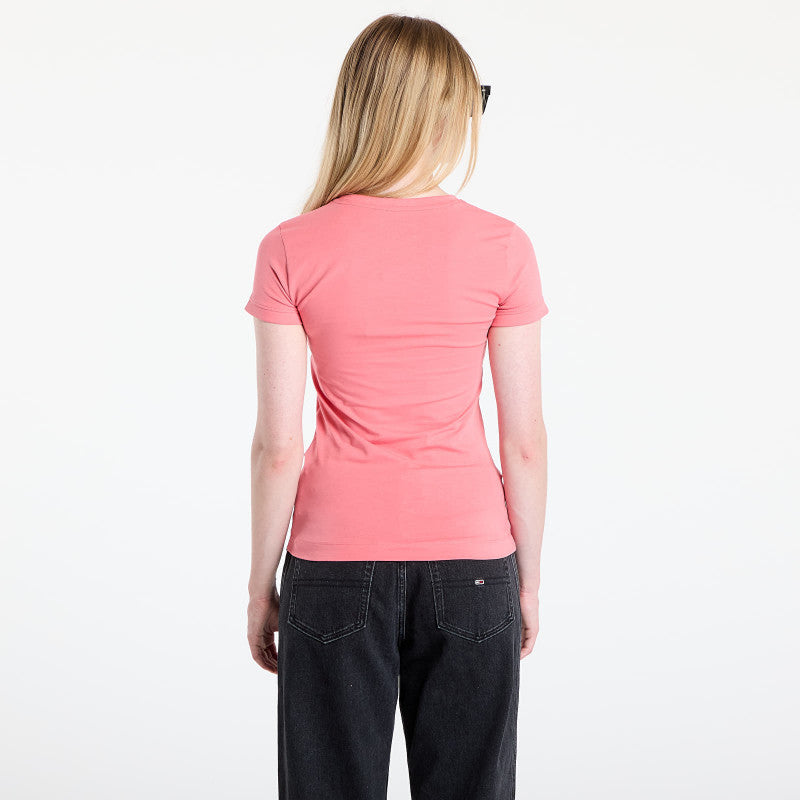 GUESS Ss Cn Mini Triangle Tee Pink