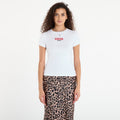 Guess Jeans Ss Cn Slim Rib Em White