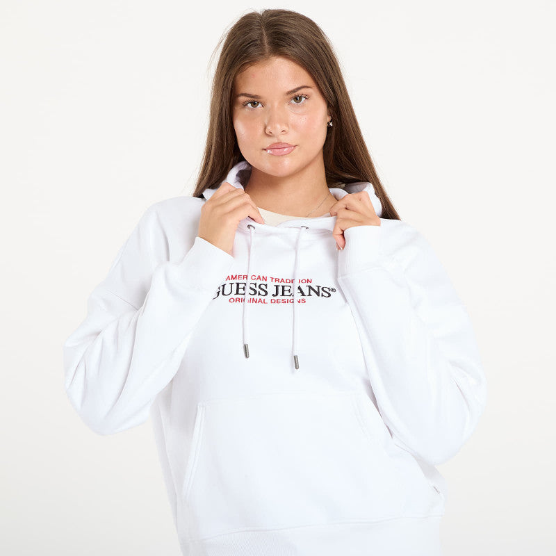 Guess Jeans Hood Os American White