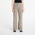 Jeansy GUESS Wide Leg Brown
