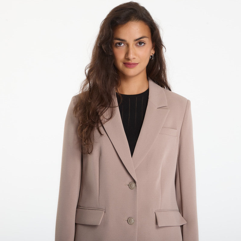 GUESS Theoline Perfect Blazer Silk Taupe