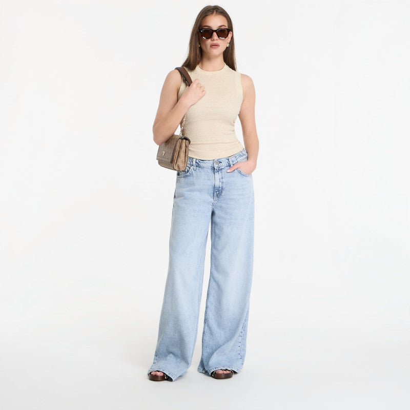 Jeansy GUESS Wide Loose Jeans Dubai Reef
