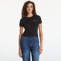 GUESS New Ss Cn Mini Logo Tee Jet Black