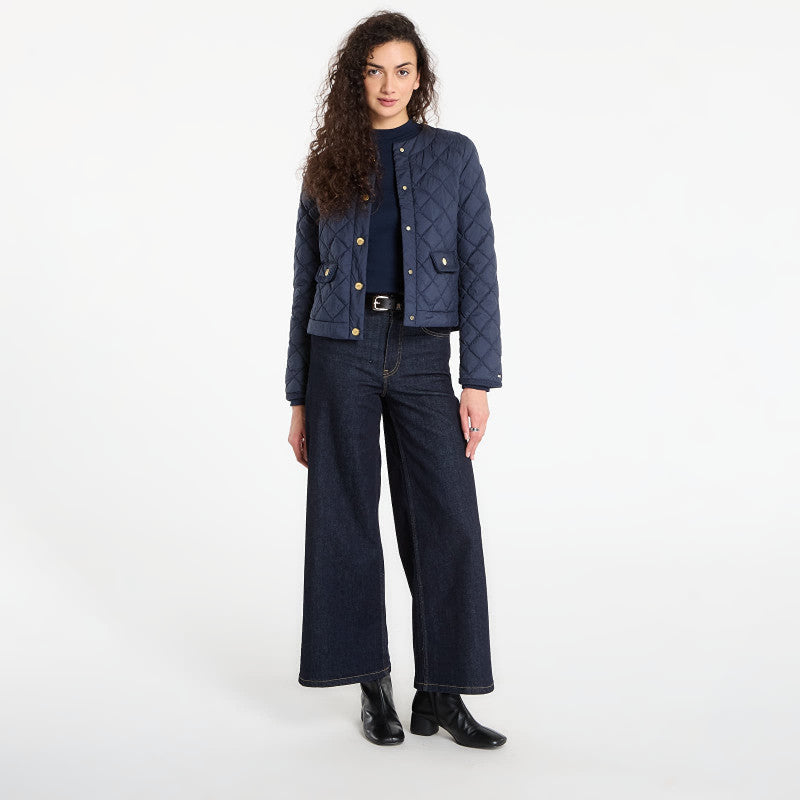 Jeansy Tommy Hilfiger Denim Rinse 70'S Wide Leg Hw Rinse