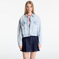 Tommy Hilfiger Denim Eve Short Trucker Jacket Ls Kyle